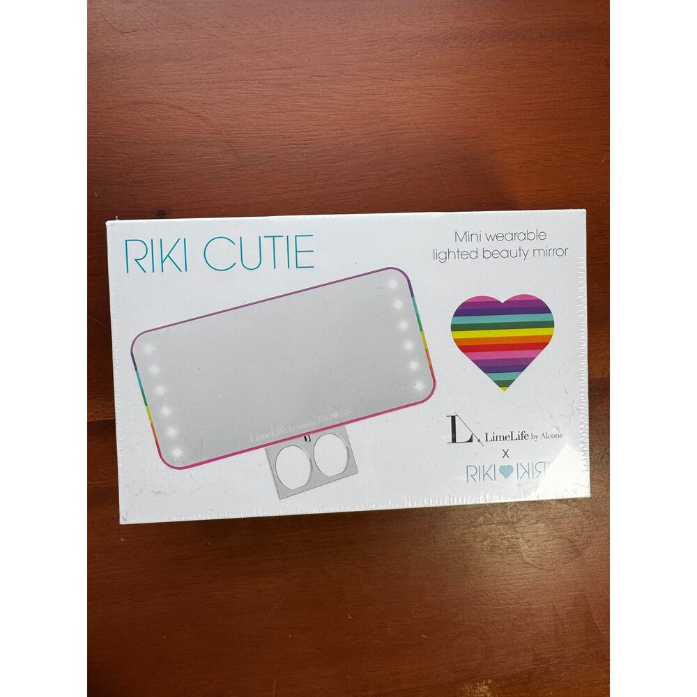 Glamcor Riki Cutie Mini PRIDE Wearable Lighted Beauty Mirror Limited Edition